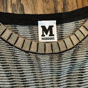 M missoni knit dress